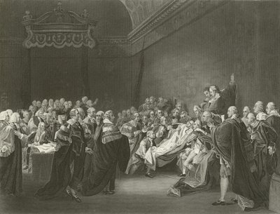 チャタム伯爵の死、1778年 作： John Singleton Copley